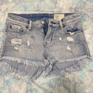 Blue Jean Shorts